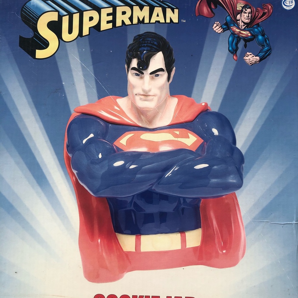 Vintage Superman Cookie Jar